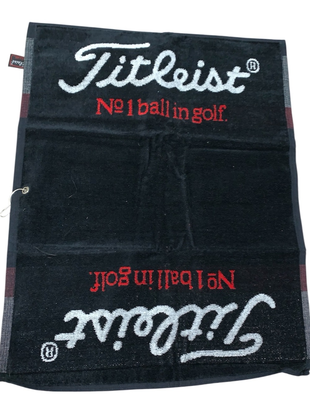 Vintage Titleist Golf Towel 100% Cotton For Golf Bag Pro-V1 No 1 Golf Ball